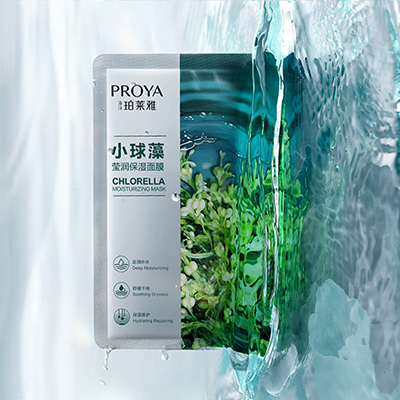 F66永乐小球藻莹润保湿面膜